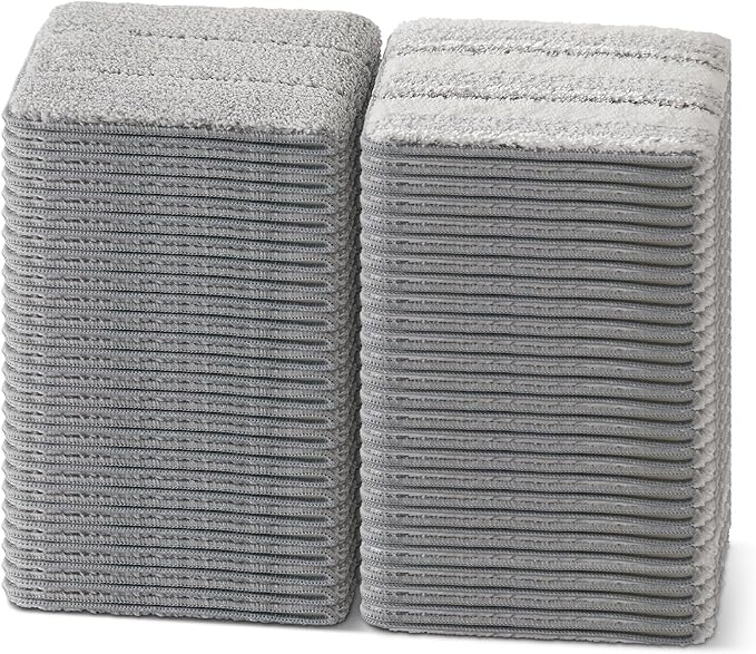 Large Flat Mop Pad, Microfiber Mop pad, Washable Pads, Mop Replacement Pads