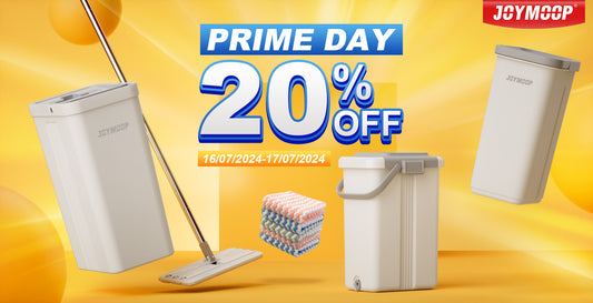 Get ready for JOYMOOP's PrimeDay - the 20% off party is about to start!