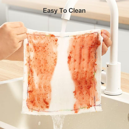 Microfiber Cleaning Cloth, Reusable Multi-Purpose Cleaning Cloth