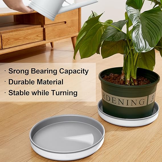 Lazy Susan Organizer, 12" and 10" Lazy Susan Turntable for Cabinet, Pantry