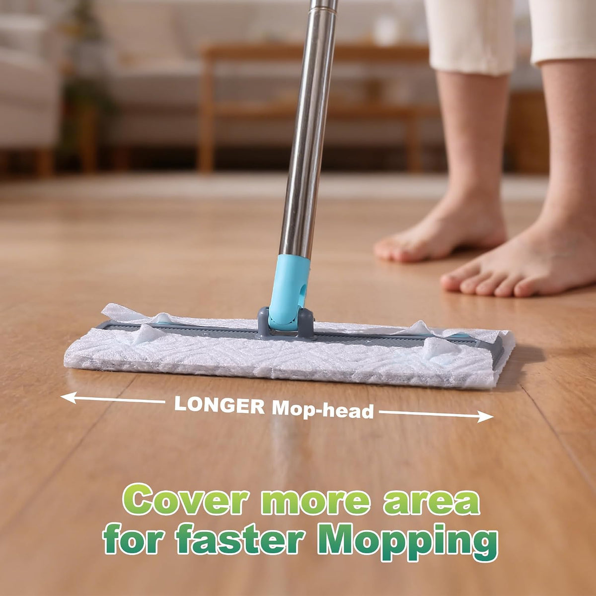 144ct Dry Mop Pads Refills for Swiffer Sweep Mop, Dust Cloths, Unscented